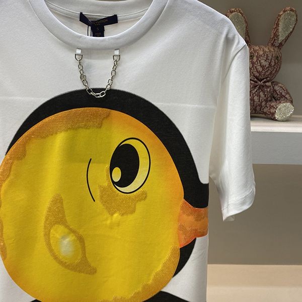 【ルイヴィトン レプリカ】アヒルの子 プリント Tシャツ 1AFTR8